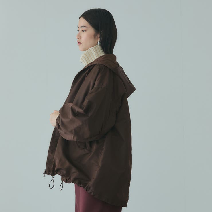 ボアライナー付きナイロンフーディブルゾン≪洗濯機で洗える≫  | VICKY | 詳細画像9 