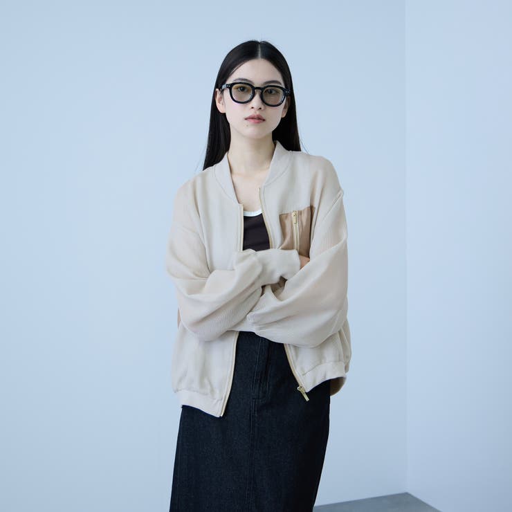 【大人の抜け感】メッシュブルゾン | VICKY | 詳細画像7 