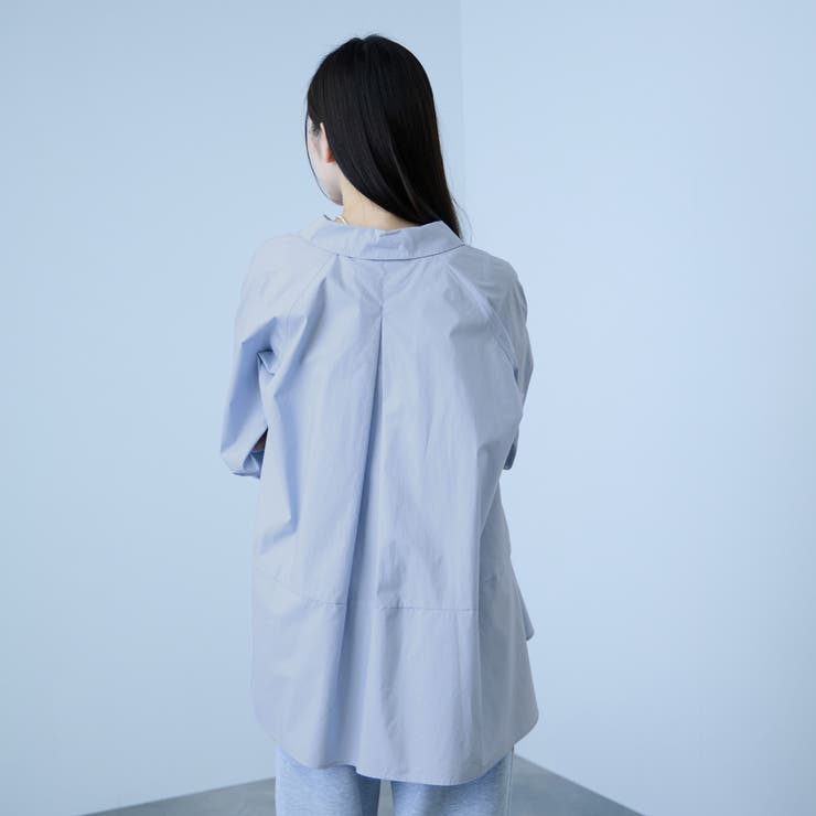 【大人の抜け感】コーマコットンバックフレアシャツ | VICKY | 詳細画像5 