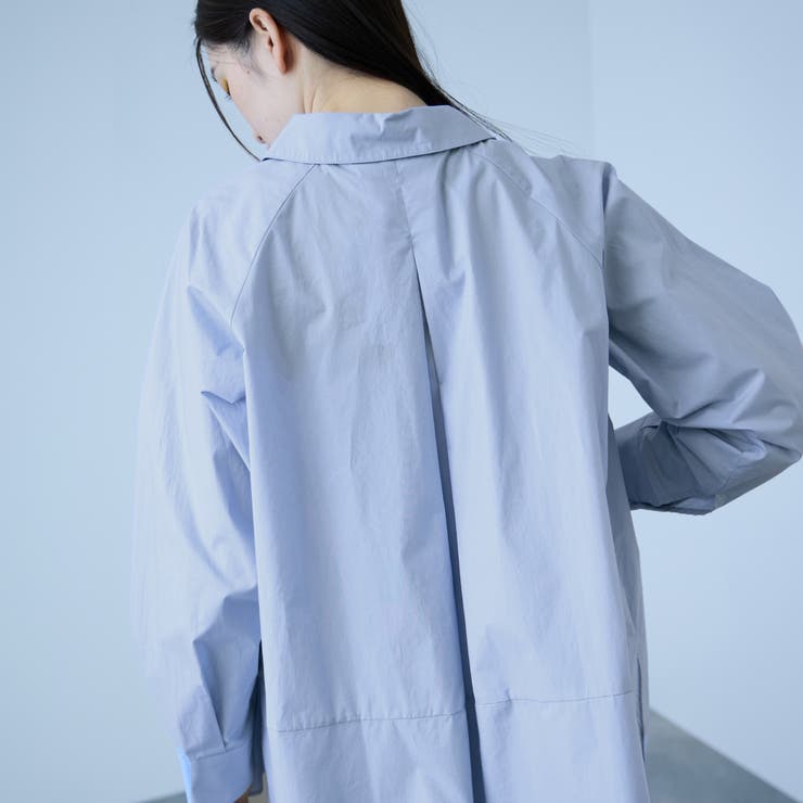 【大人の抜け感】コーマコットンバックフレアシャツ | VICKY | 詳細画像6 