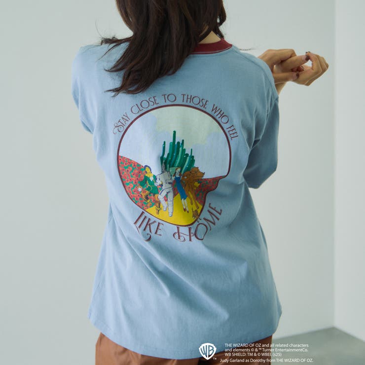 OZTMリンガーバックプリントTシャツ≪洗濯機で洗える≫ | VICKY | 詳細画像12 