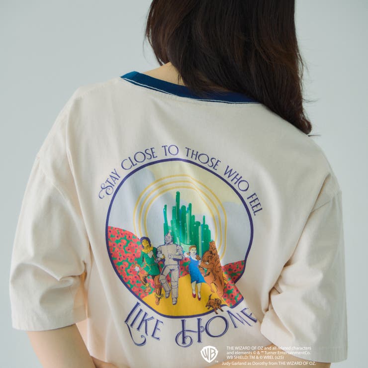 OZTMリンガーバックプリントTシャツ≪洗濯機で洗える≫ | VICKY | 詳細画像7 