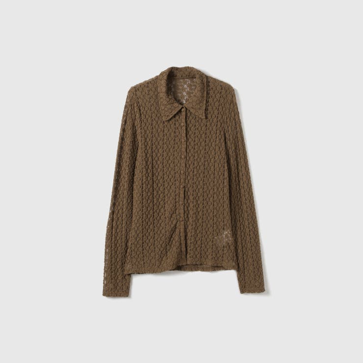 カットレースポロトップス≪手洗い可能≫ | VICKY | 詳細画像16 