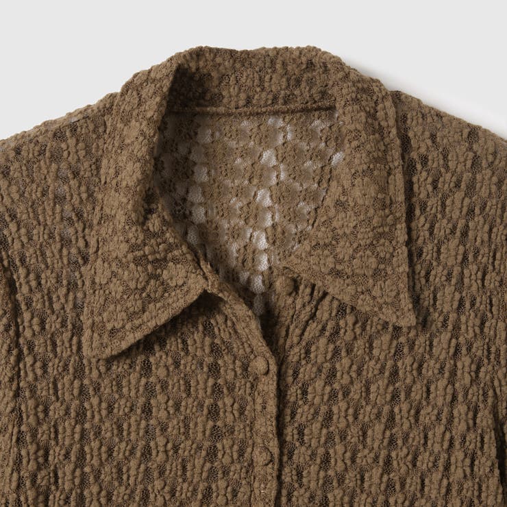 カットレースポロトップス≪手洗い可能≫ | VICKY | 詳細画像19 