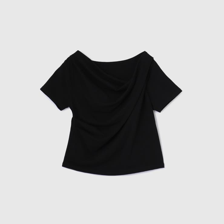 アシンメトリードレープカットソー≪手洗い可能≫ | VICKY | 詳細画像15 