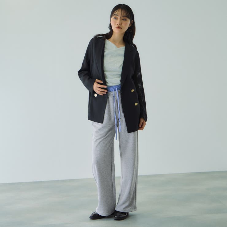 アシンメトリードレープカットソー≪手洗い可能≫ | VICKY | 詳細画像5 