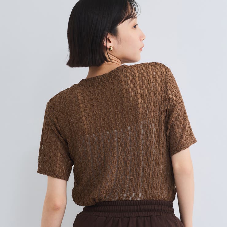 カットレースプルオーバー≪手洗い可能≫ | VICKY | 詳細画像6 