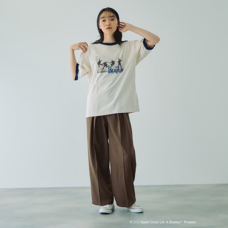 THE BEATLESフォトツアーロゴT≪洗濯機で洗える≫ | VICKY | 詳細画像4 