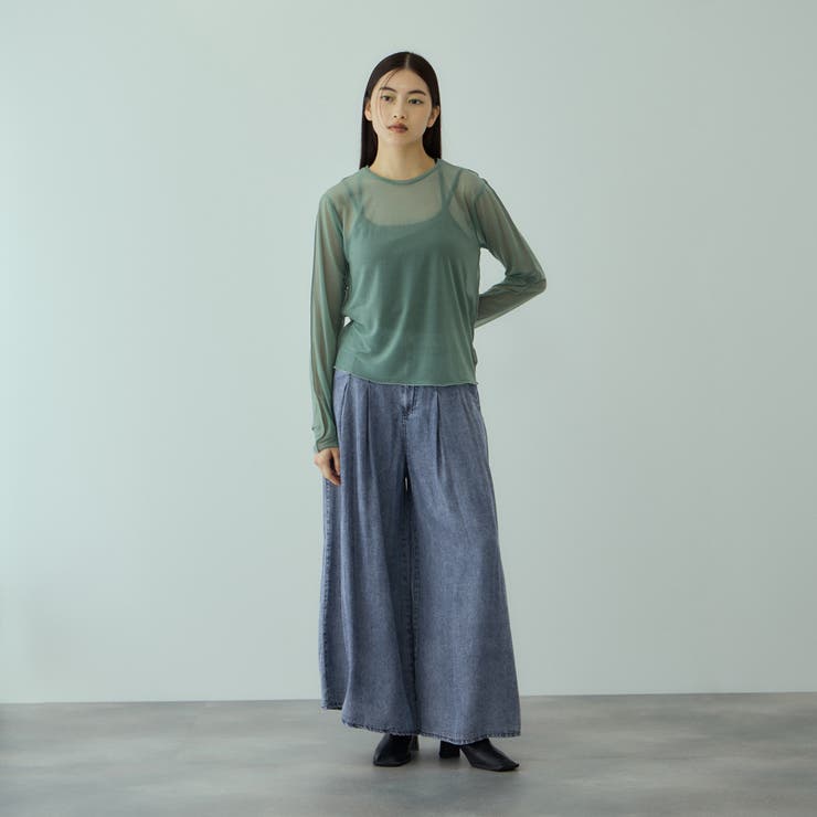 セカンドスキンシアープルオーバー≪手洗い可能≫ | VICKY | 詳細画像13 