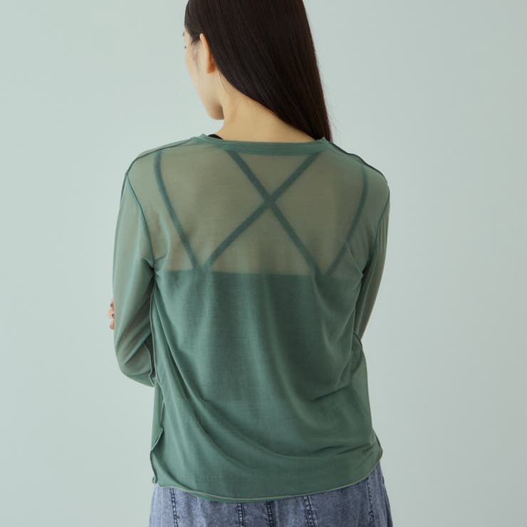 セカンドスキンシアープルオーバー≪手洗い可能≫ | VICKY | 詳細画像14 