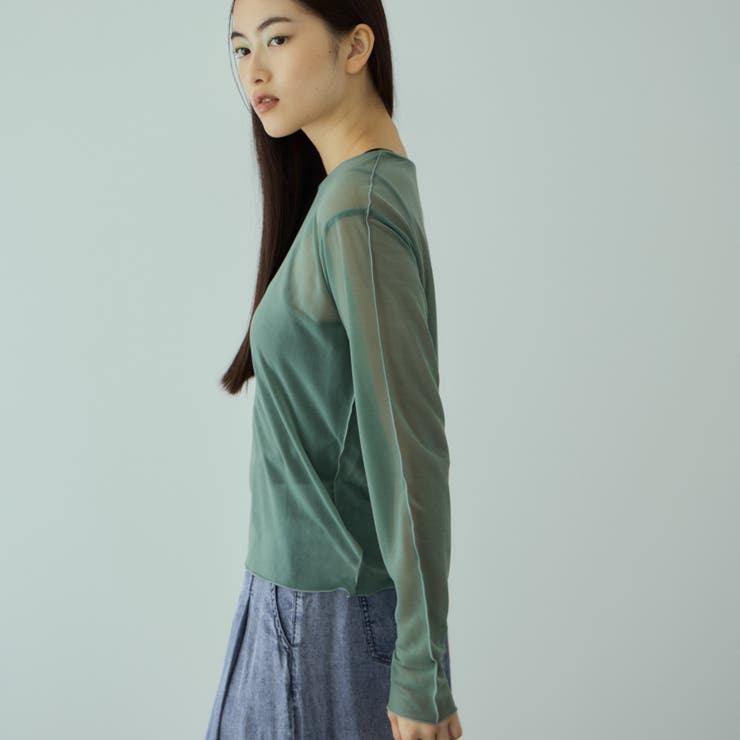 セカンドスキンシアープルオーバー≪手洗い可能≫ | VICKY | 詳細画像15 