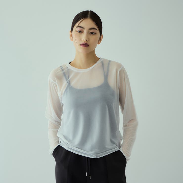 セカンドスキンシアープルオーバー≪手洗い可能≫ | VICKY | 詳細画像4 