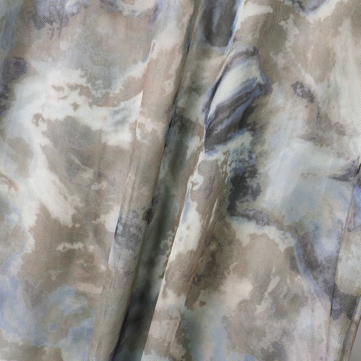 ニュアンスアート柄シアープルオーバー≪手洗い可能≫ | VICKY | 詳細画像12 