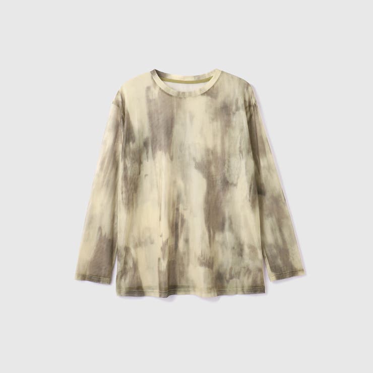 ニュアンスアート柄シアープルオーバー≪手洗い可能≫ | VICKY | 詳細画像13 