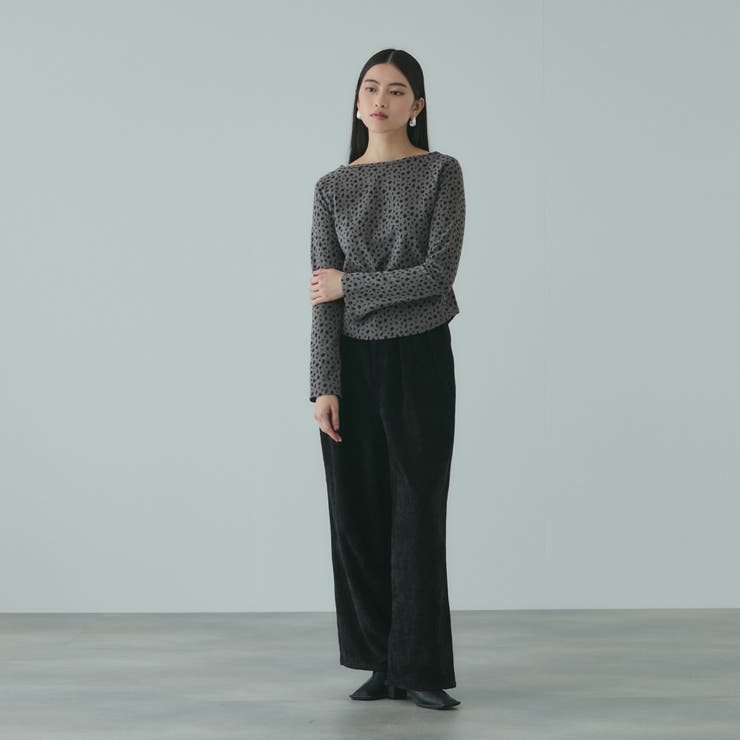 アニマルソウガラボートネックプルオーバー≪手洗い可能≫ | VICKY | 詳細画像19 