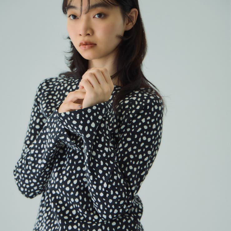 アニマルソウガラボートネックプルオーバー≪手洗い可能≫ | VICKY | 詳細画像2 