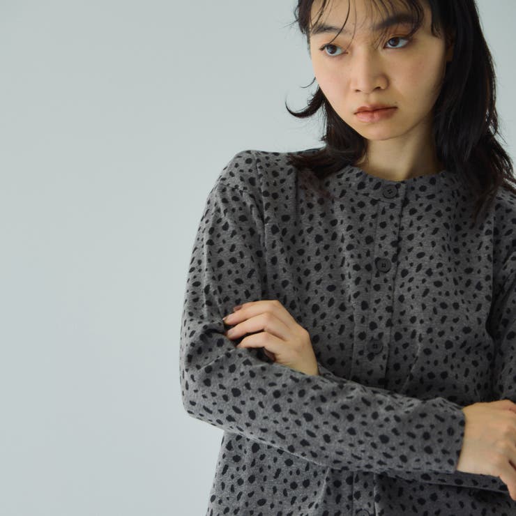 アニマル柄カーディガン≪手洗い可能≫ | VICKY | 詳細画像14 