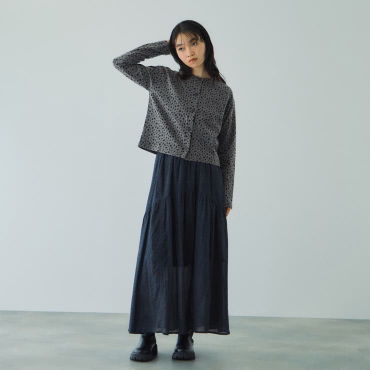 アニマル柄カーディガン≪手洗い可能≫ | VICKY | 詳細画像17 