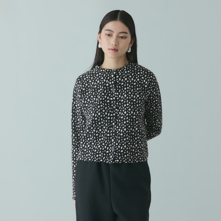 アニマル柄カーディガン≪手洗い可能≫ | VICKY | 詳細画像2 