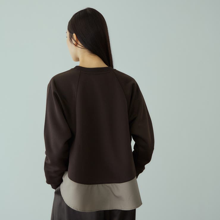 軽量ボンディングバックテールプルオーバー≪洗濯機で洗える≫ | VICKY | 詳細画像11 