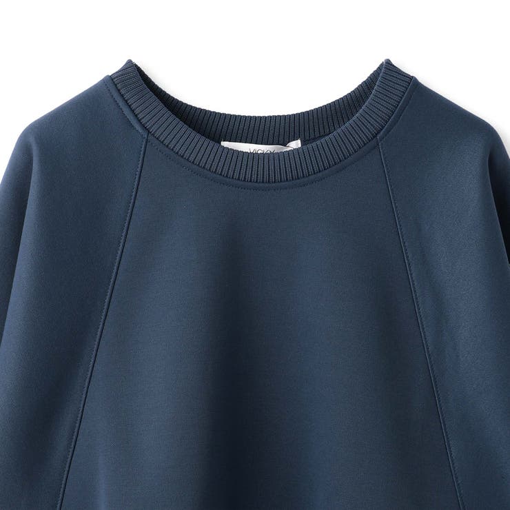 軽量ボンディングバックテールプルオーバー≪洗濯機で洗える≫ | VICKY | 詳細画像16 