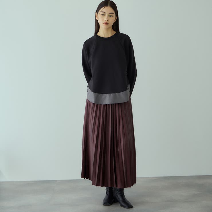 軽量ボンディングバックテールプルオーバー≪洗濯機で洗える≫ | VICKY | 詳細画像2 