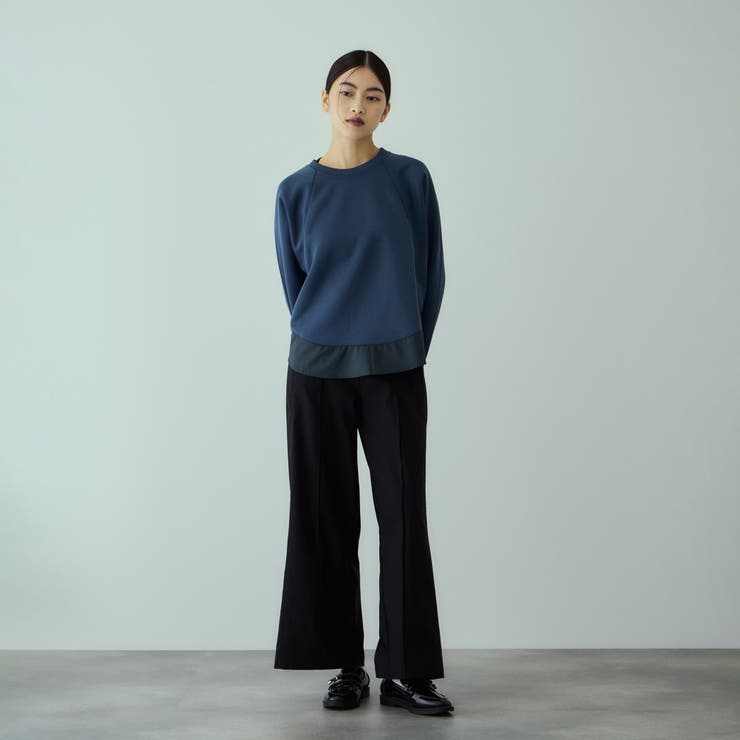 軽量ボンディングバックテールプルオーバー≪洗濯機で洗える≫ | VICKY | 詳細画像5 