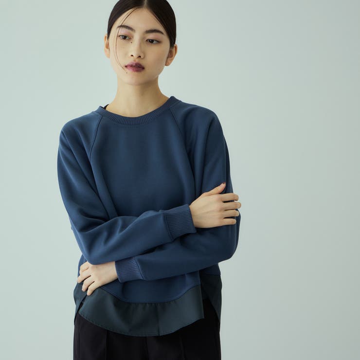 軽量ボンディングバックテールプルオーバー≪洗濯機で洗える≫ | VICKY | 詳細画像7 