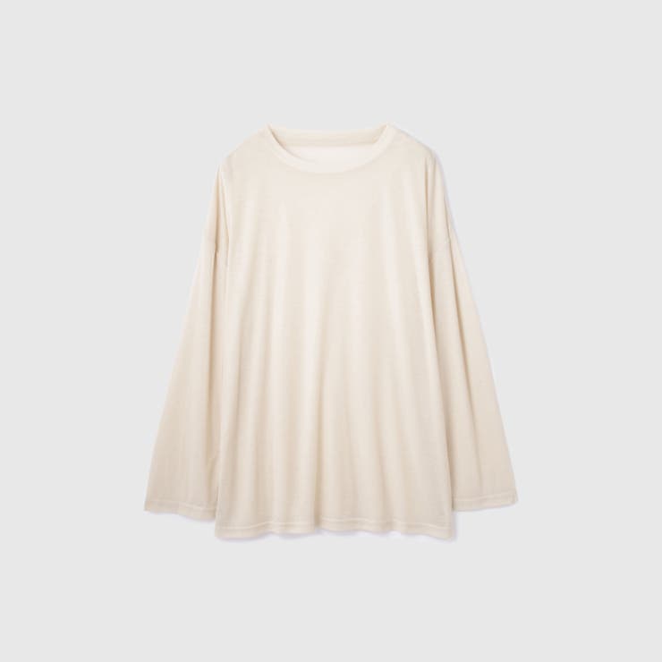 セミシアーオーバーサイズカットソー≪手洗い可能≫ | VICKY | 詳細画像11 