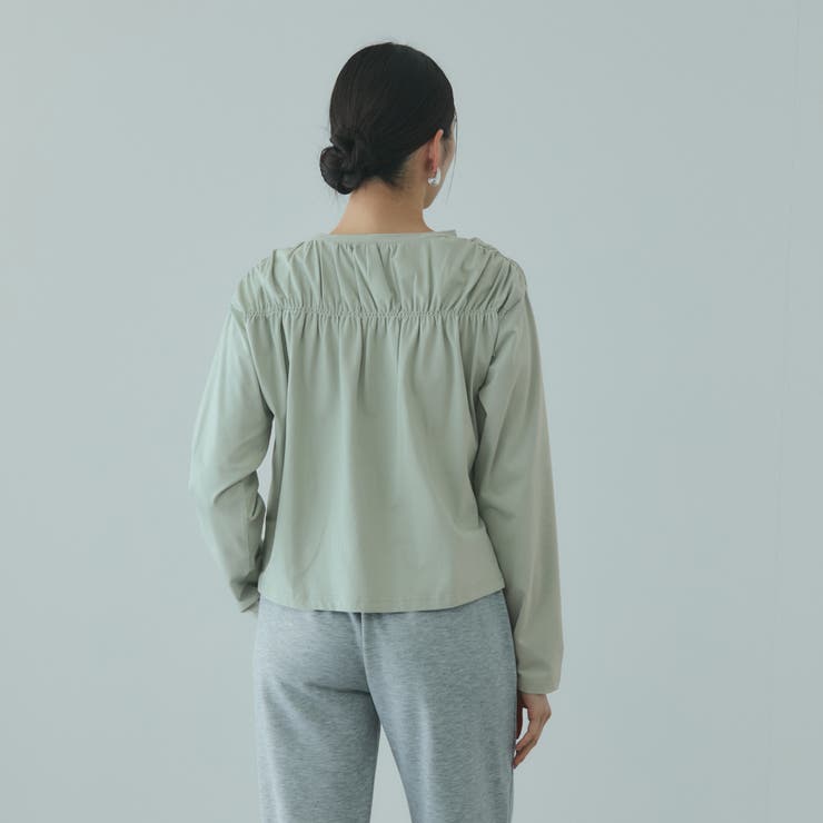 ギャザーラインフロントカットソー≪洗濯機で洗える≫ | VICKY | 詳細画像10 