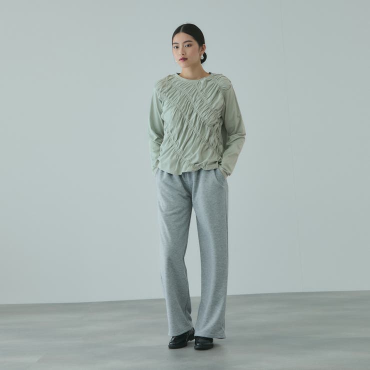 ギャザーラインフロントカットソー≪洗濯機で洗える≫ | VICKY | 詳細画像12 