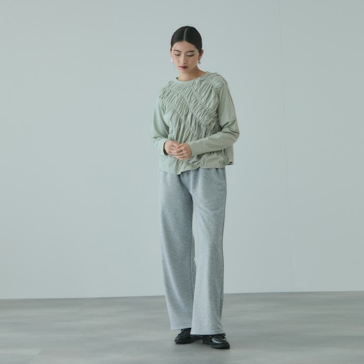 ギャザーラインフロントカットソー≪洗濯機で洗える≫ | VICKY | 詳細画像13 