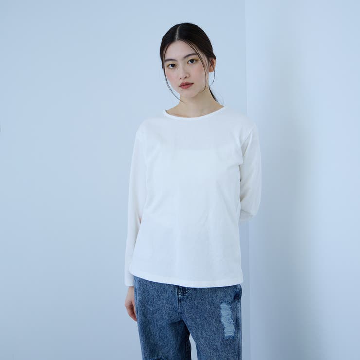 【シーズンレス】袖刺繍コットンプルオーバー | VICKY | 詳細画像2 