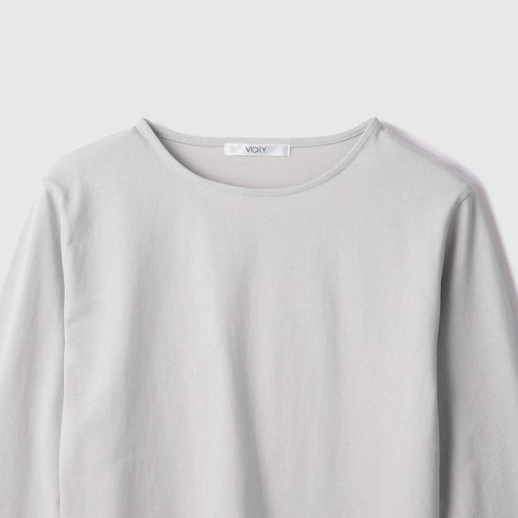【シーズンレス】袖刺繍コットンプルオーバー | VICKY | 詳細画像23 