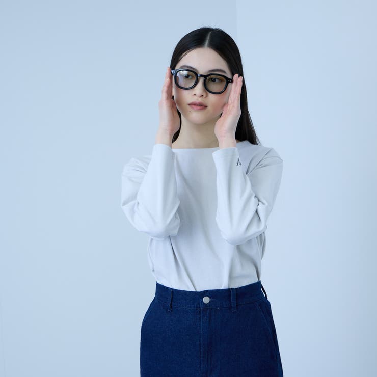 ライトグレー | 【シーズンレス】袖刺繍コットンプルオーバー | VICKY