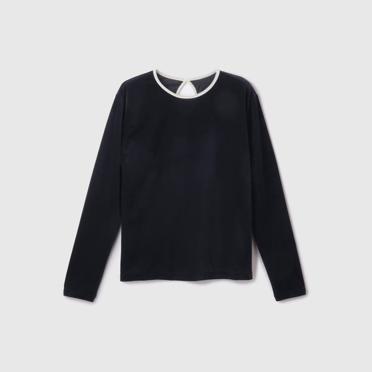 シアーベロアロングスリーブカットソー【日本製】 | VICKY | 詳細画像17 