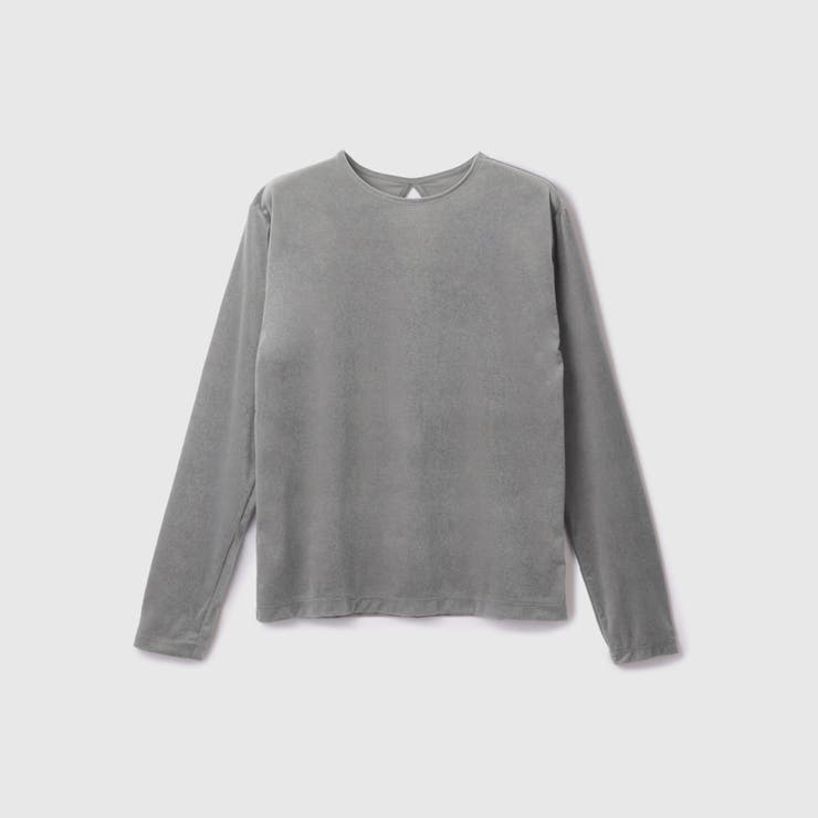 シアーベロアロングスリーブカットソー【日本製】 | VICKY | 詳細画像18 