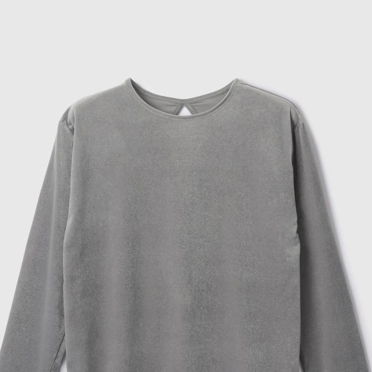 シアーベロアロングスリーブカットソー【日本製】 | VICKY | 詳細画像20 