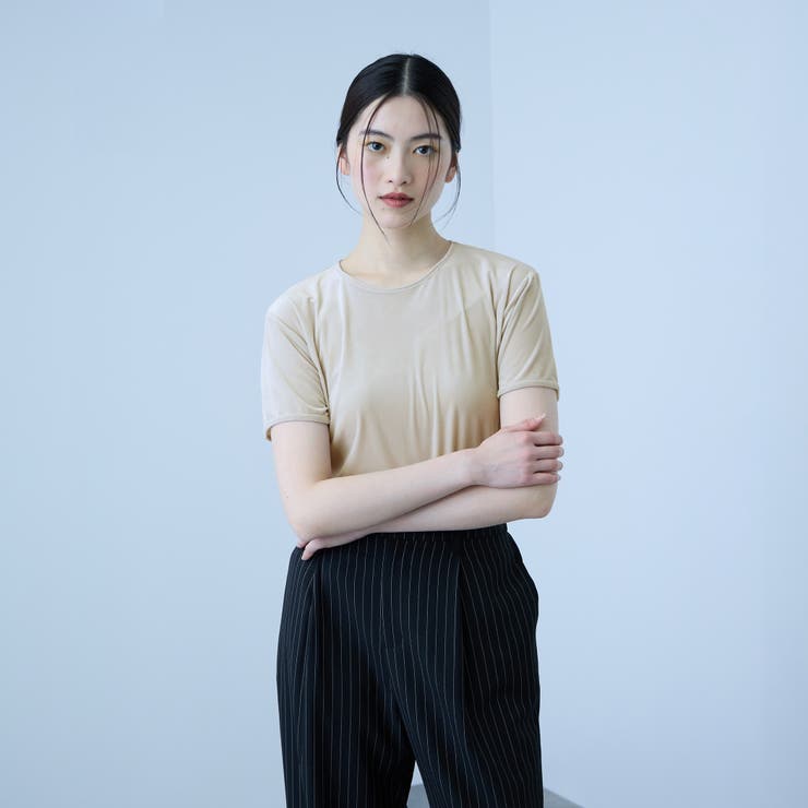 シアーベロアTシャツ【日本製】 | VICKY | 詳細画像8 