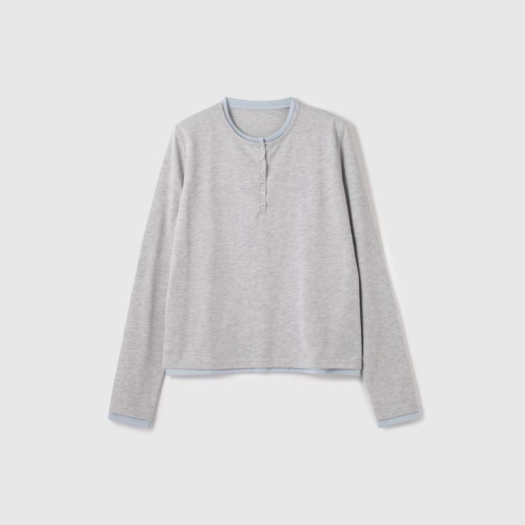 ヘンリーネックレイヤードTシャツ | VICKY | 詳細画像16 