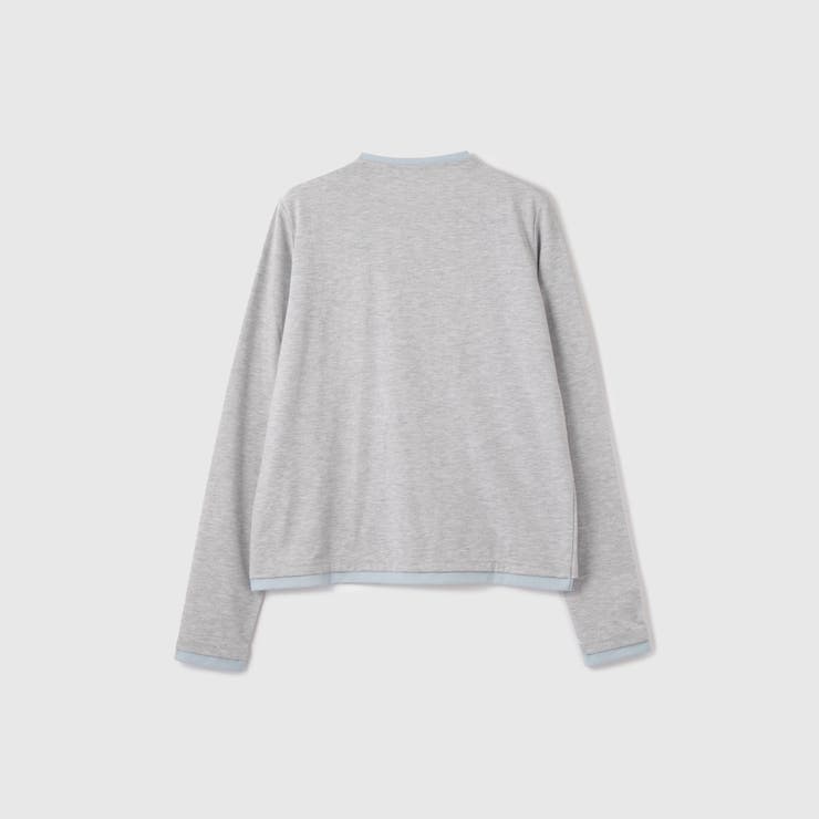 ヘンリーネックレイヤードTシャツ | VICKY | 詳細画像17 