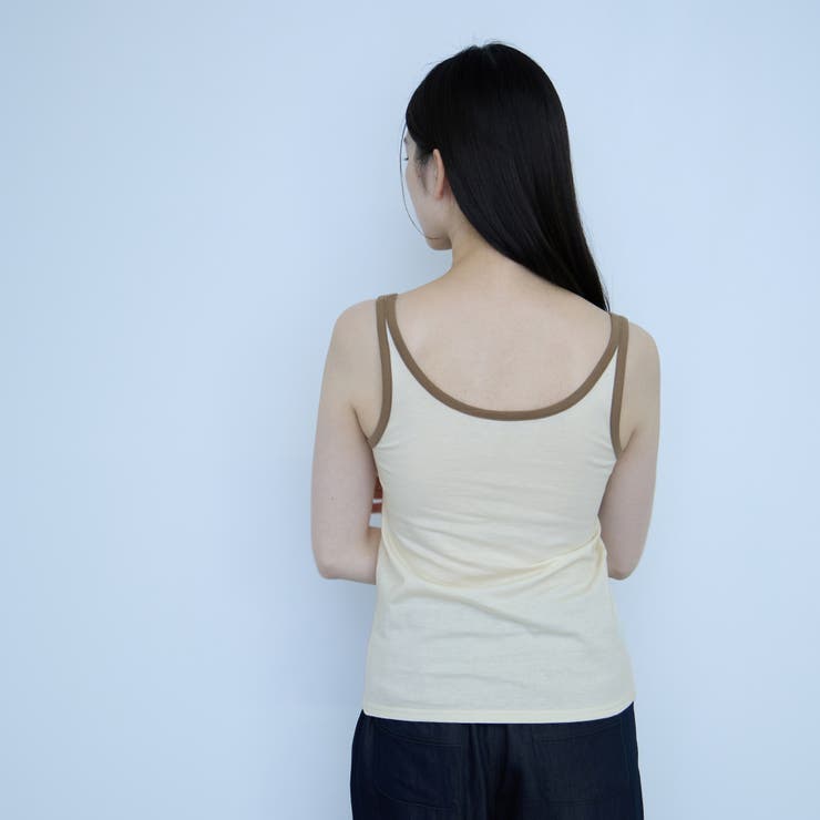 バイカラーパイピングタンクトップ | VICKY | 詳細画像11 