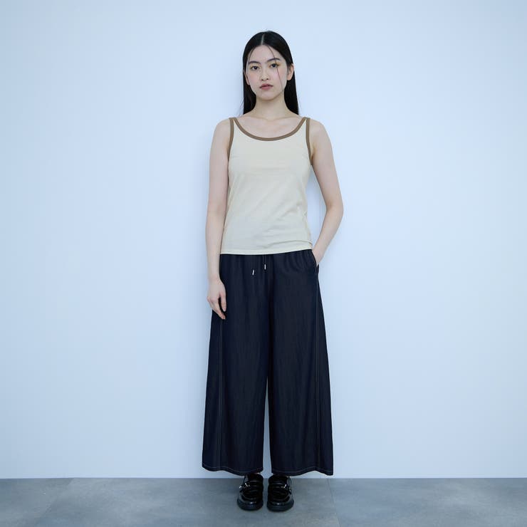 バイカラーパイピングタンクトップ | VICKY | 詳細画像18 