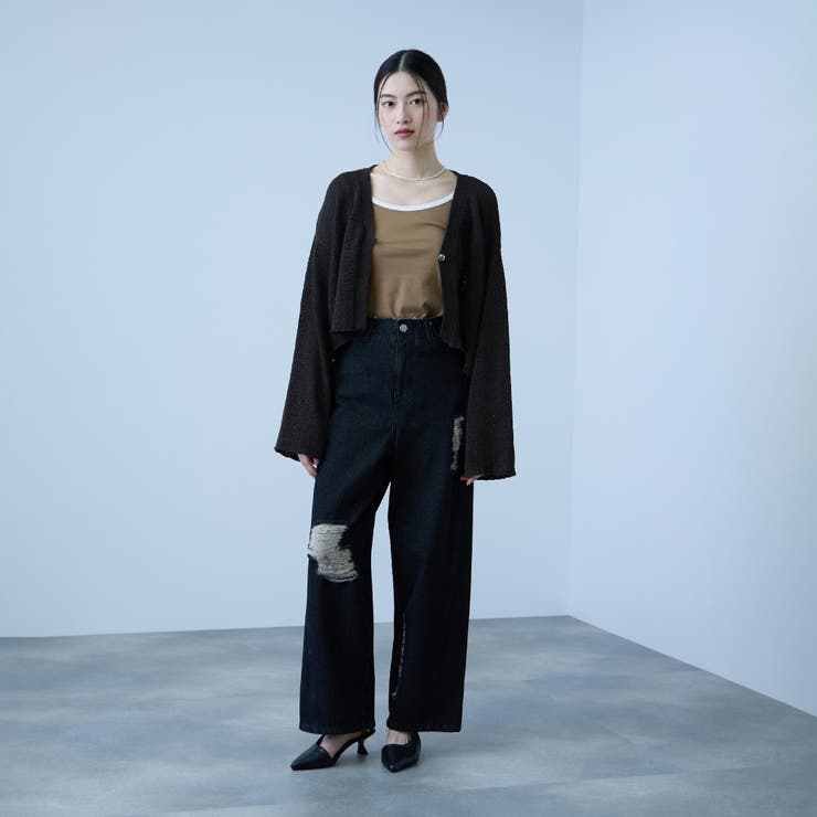 バイカラーパイピングタンクトップ | VICKY | 詳細画像20 