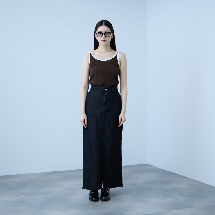 バイカラーパイピングタンクトップ | VICKY | 詳細画像22 