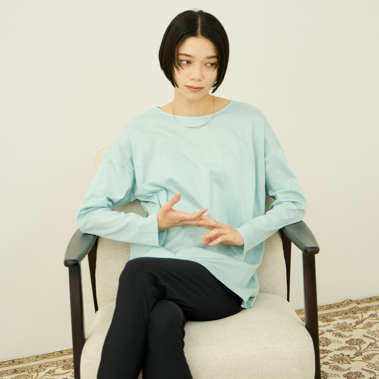 【一日、清潔感。】汗じみケア ひんやりロングスリーブ | VICKY | 詳細画像5 