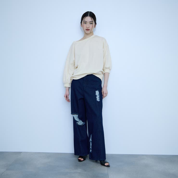 【着回し抜群】マルチネックスウェット | VICKY | 詳細画像17 