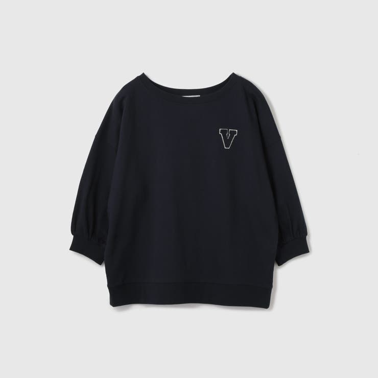 【大人の抜け感】ワッペンマルチネックスウェット | VICKY | 詳細画像15 