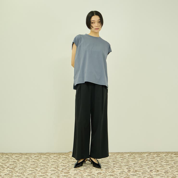 コットンソロナフレンチスリーブTシャツ | VICKY | 詳細画像13 