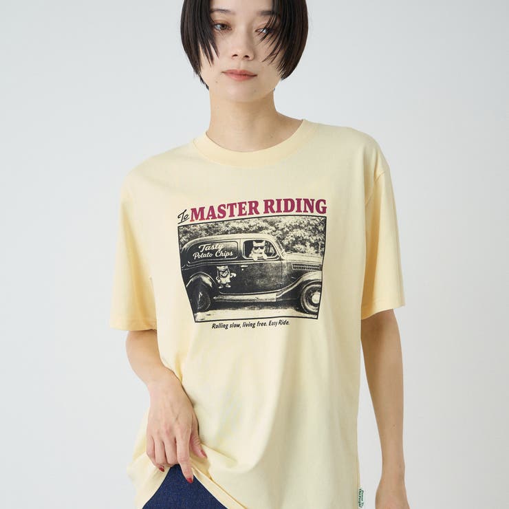 【Power To People】 MASTER RIDINGフォトTシャツ | VICKY | 詳細画像1 